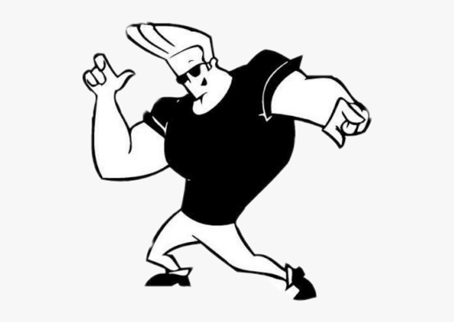 #jhony #bravo #sticker #cartoon - Johnny Bravo Man I M Pretty, Transparent Clipart