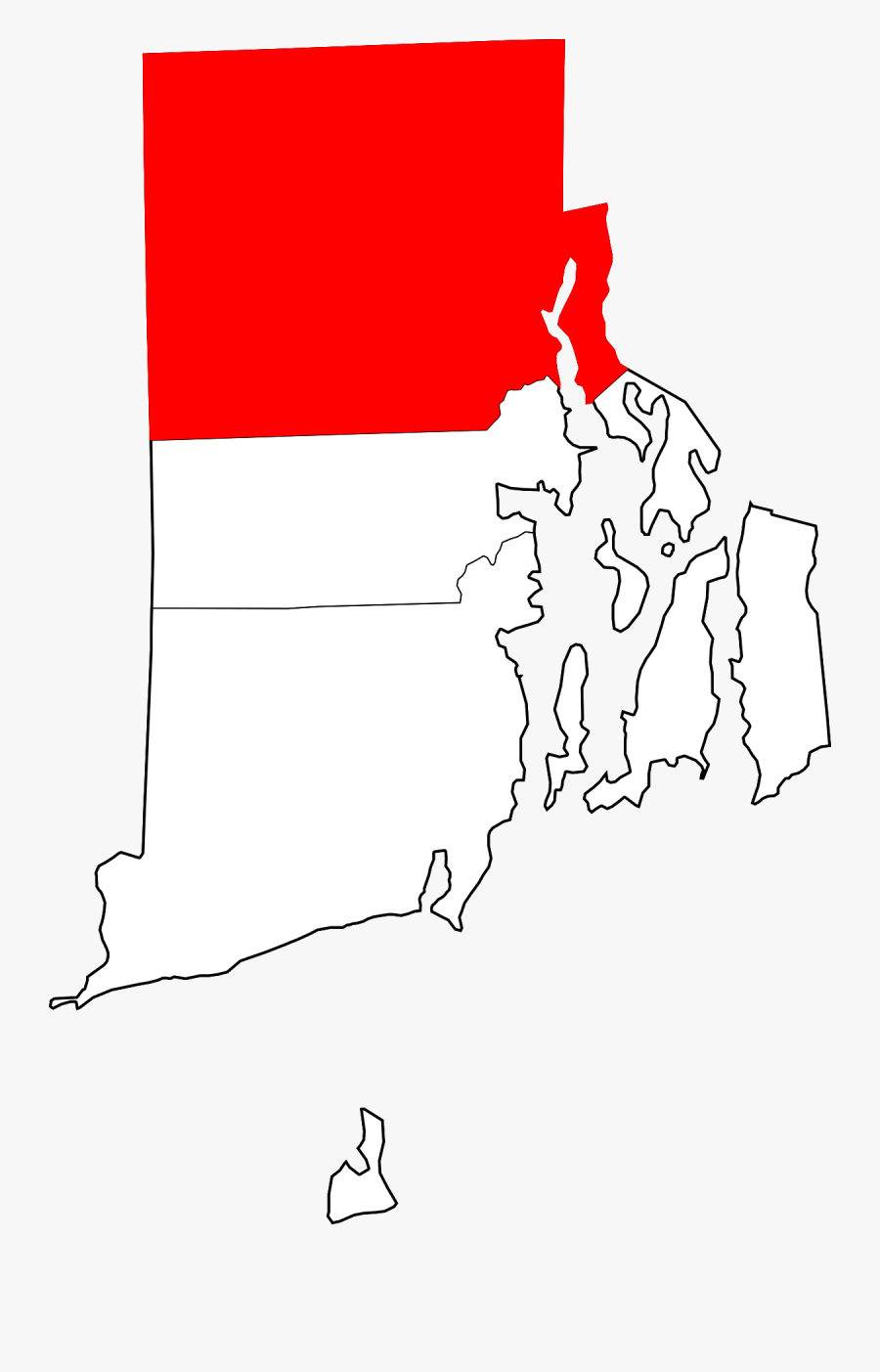 Farming Clipart Colony Rhode Island - Rhode Island Map, Transparent Clipart
