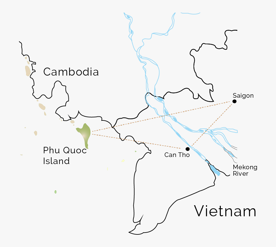 Transparent Vietnam Map Png - Atlas, Transparent Clipart