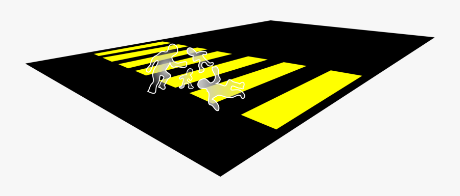 Area,brand,yellow - Kartun Zebra Cross, Transparent Clipart