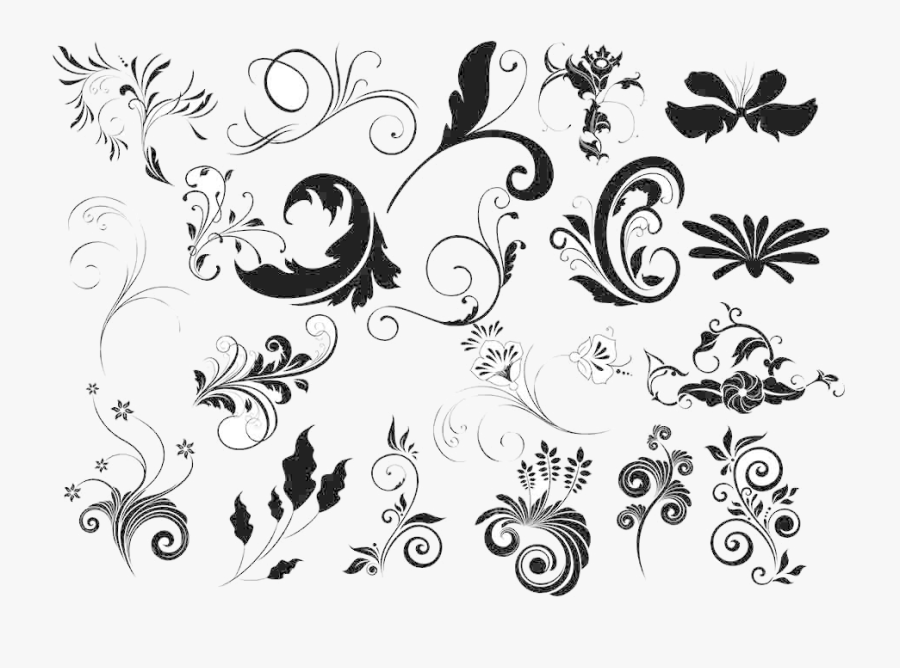 Ornament Clipart Dxf Eps By Rwd Transparent Png - Svg Ornament, Transparent Clipart