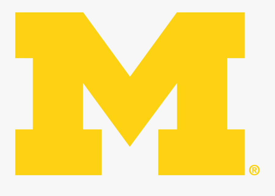 Michigan Wolverines Logo Block M University Of Michigan- - Umich Innovate Blue, Transparent Clipart
