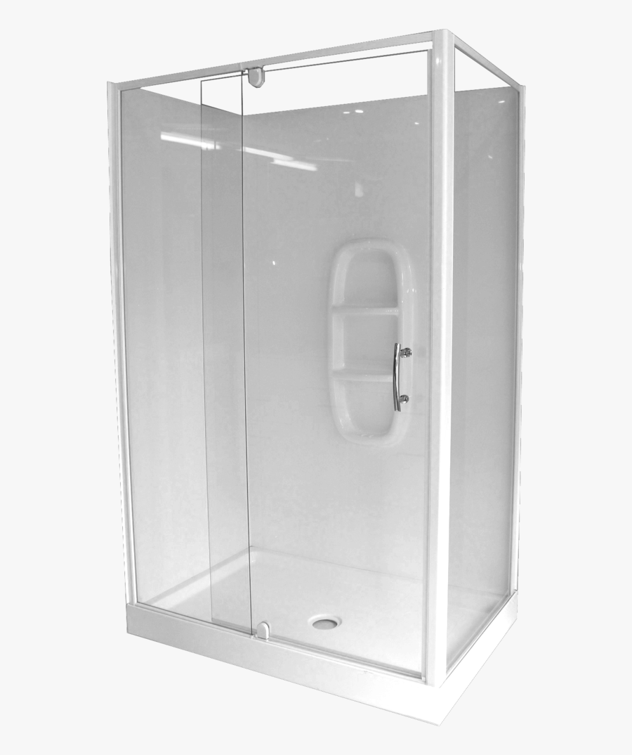 Shower Bathroom Cubicle Poly Door - Cupboard, Transparent Clipart