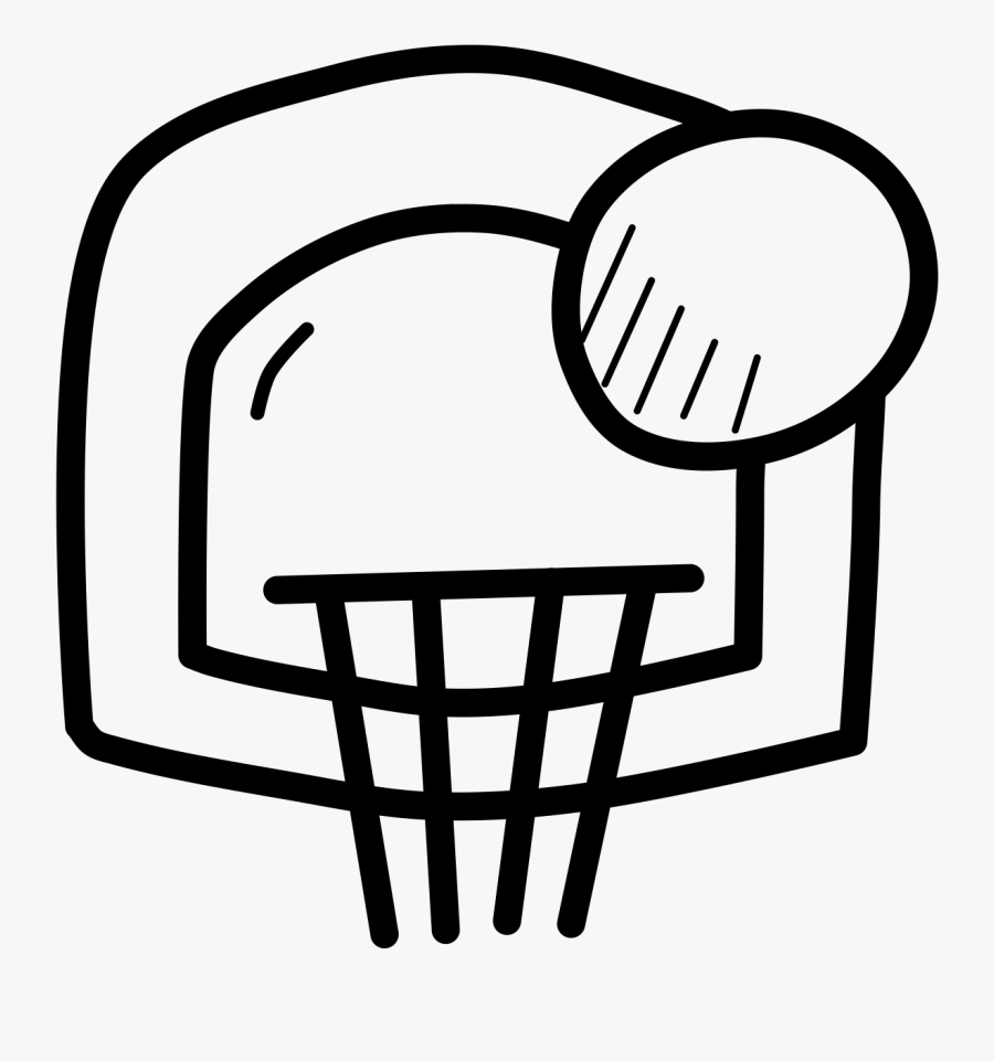 Basketball Doodle Png, Transparent Clipart