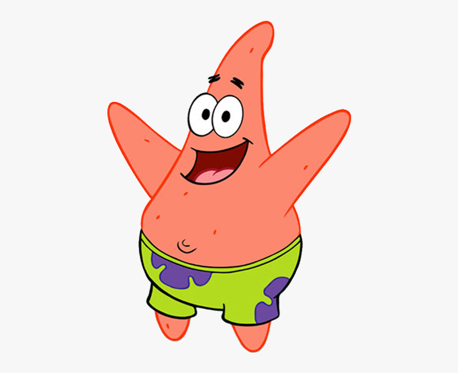 Clip Art Patrick Star Png - Patrick Star Draw , Free Transparent