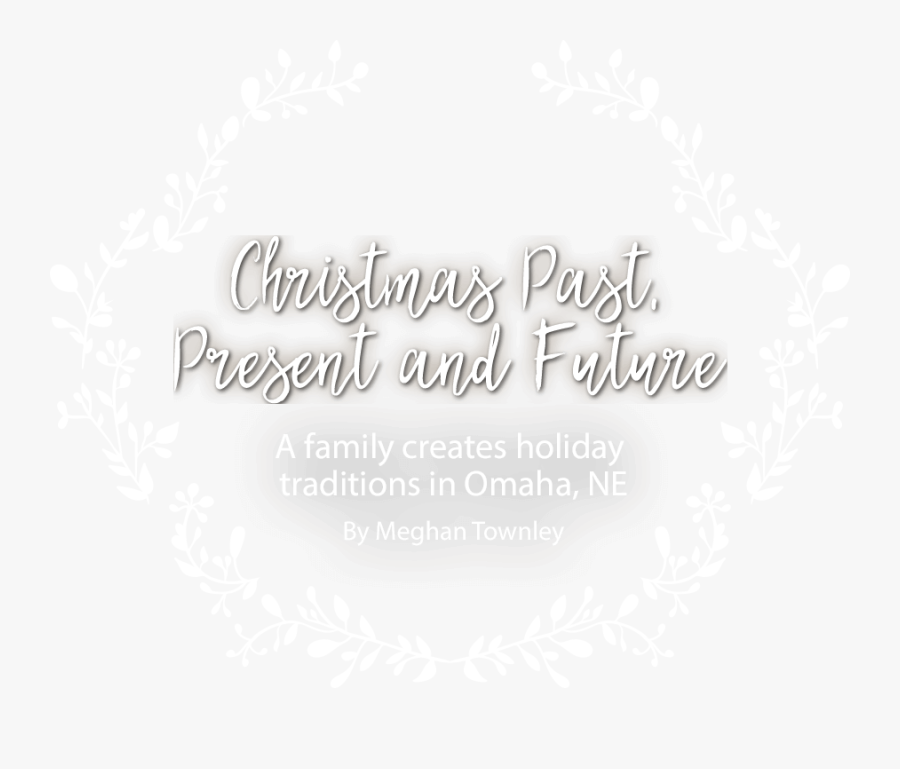 Christmas Past, Present And Future - Calligraphy, Transparent Clipart