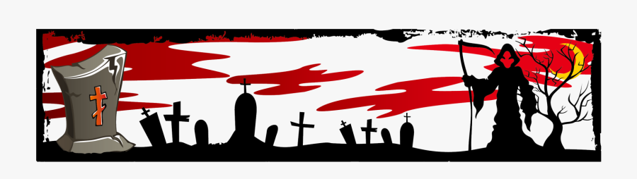 Halloween Silhouette, Transparent Clipart