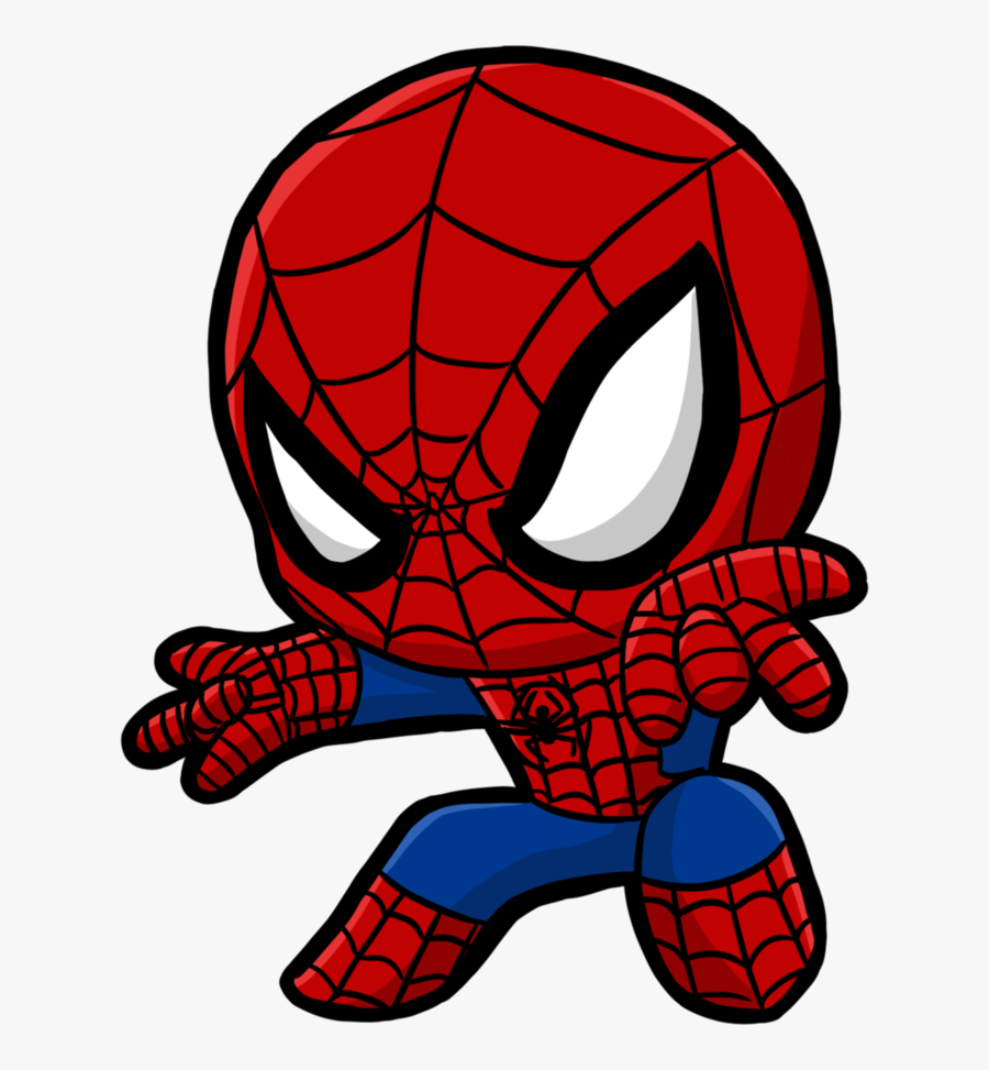 A Request From My - Spiderman Chibi Png, Transparent Clipart