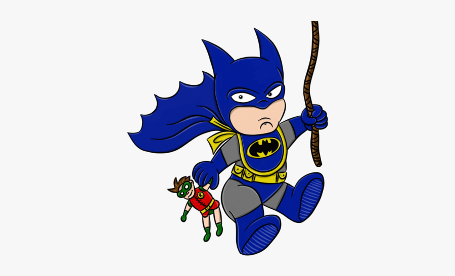 Batman Clipart Cute Baby - Batman Baby Png, Transparent Clipart