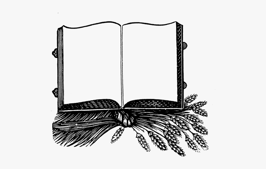 Book Banner Victorian - Book Borders And Frames, Transparent Clipart