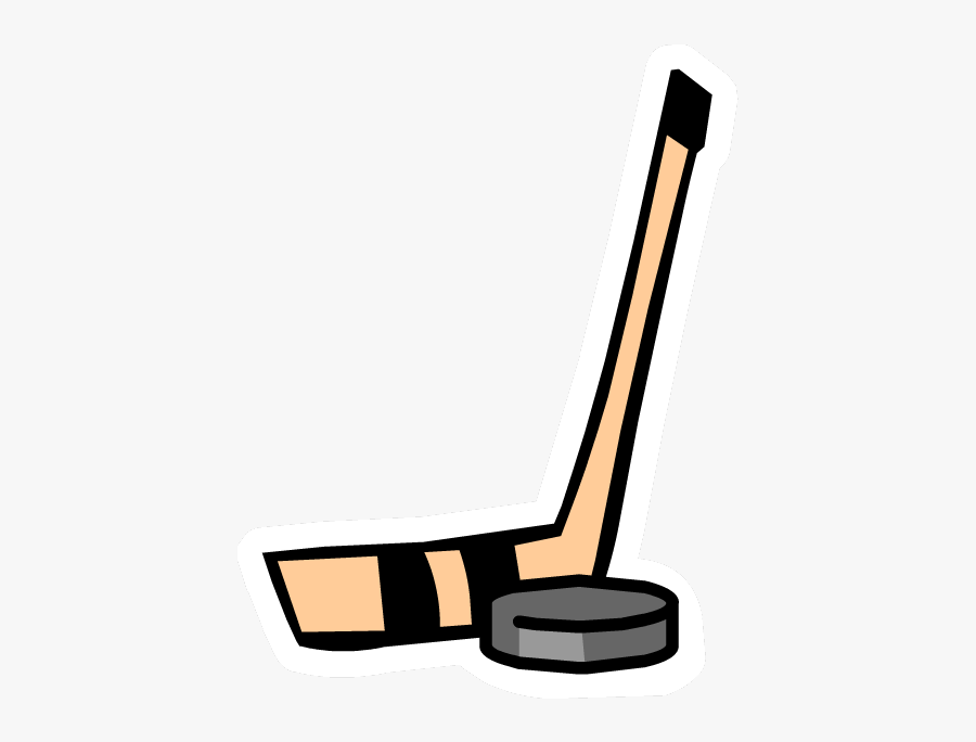 Simple Cartoon Hockey Stick, Transparent Clipart