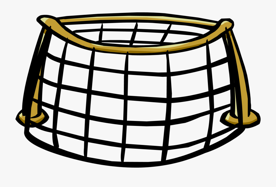 Hockey Net Sprite - Cute Easter Basket Drawings, Transparent Clipart