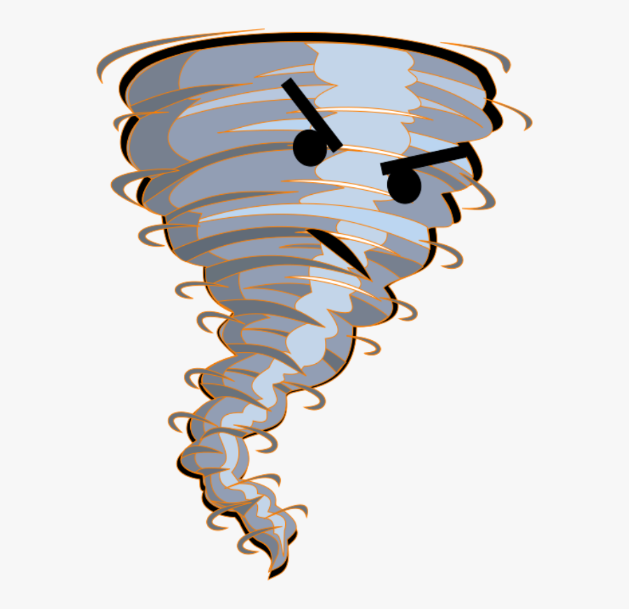 Scary Tornado Png Clipart - Transparent Background Tornado Clipart, Transparent Clipart