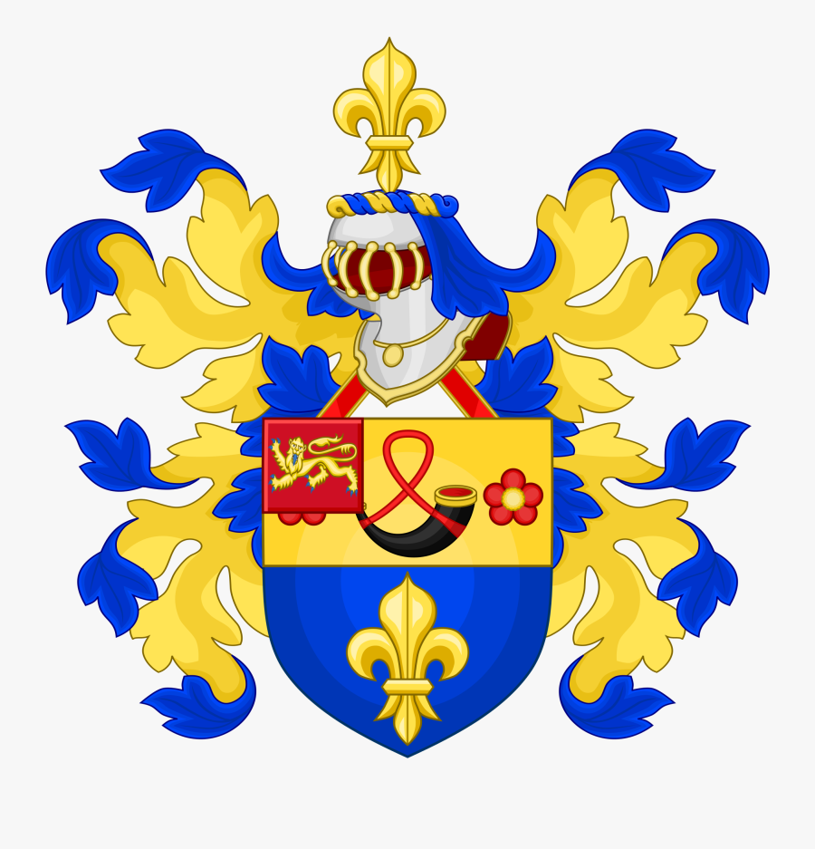 Clip Art Fleur De Lis Wikipedia - Bill Coat Of Arms, Transparent Clipart