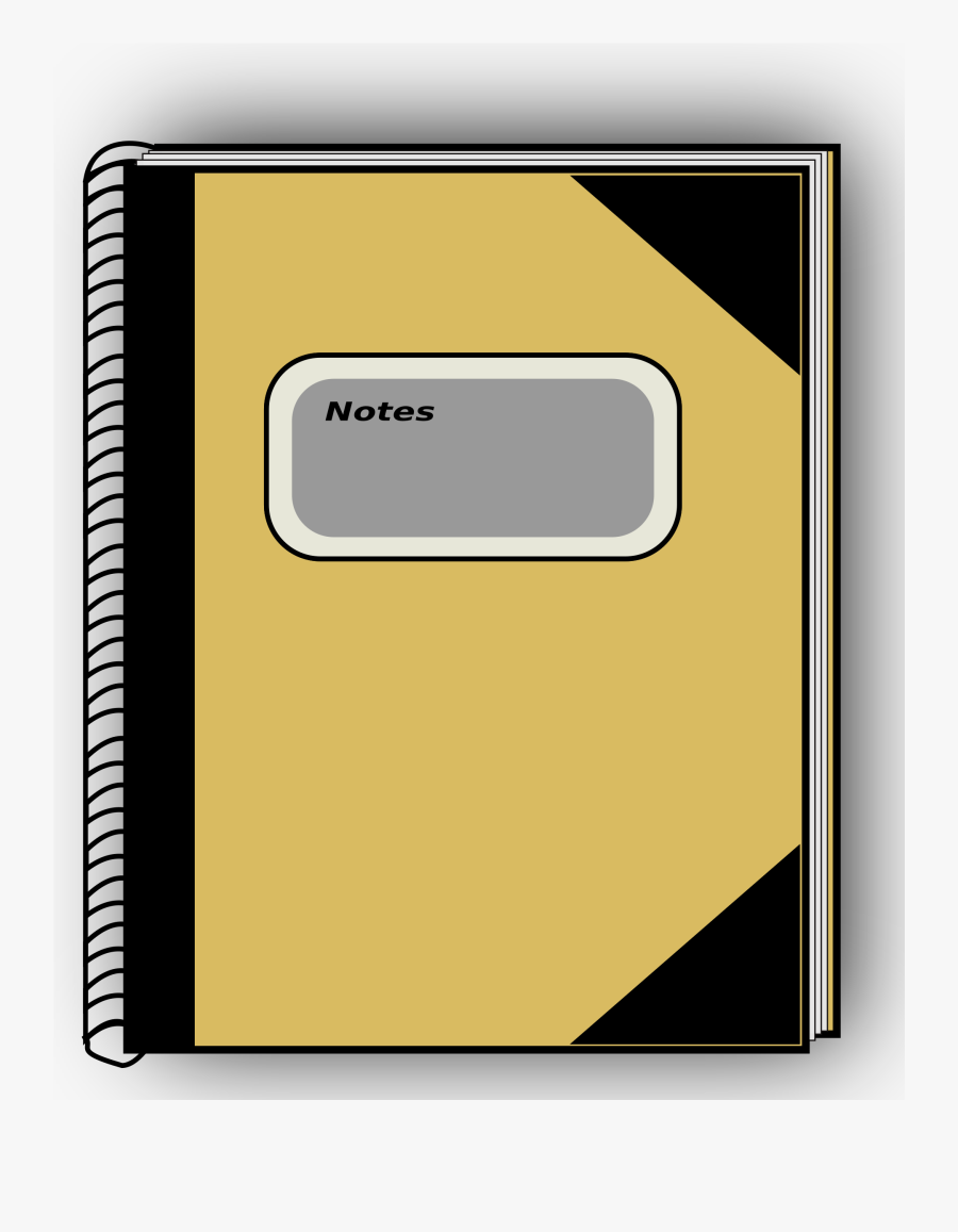 Clipart Notebook - Notebook Clip Art, Transparent Clipart