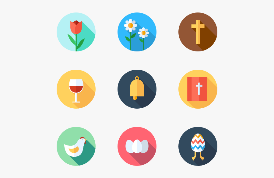 Easter - Development Icons, Transparent Clipart