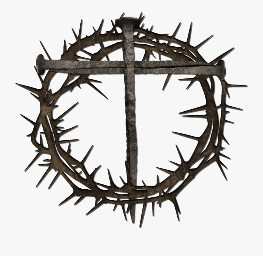 Pin By Crafty Annabelle On Easter Clip Art Crown Of - Crown Of Thorns And Nails Clipart, Transparent Clipart