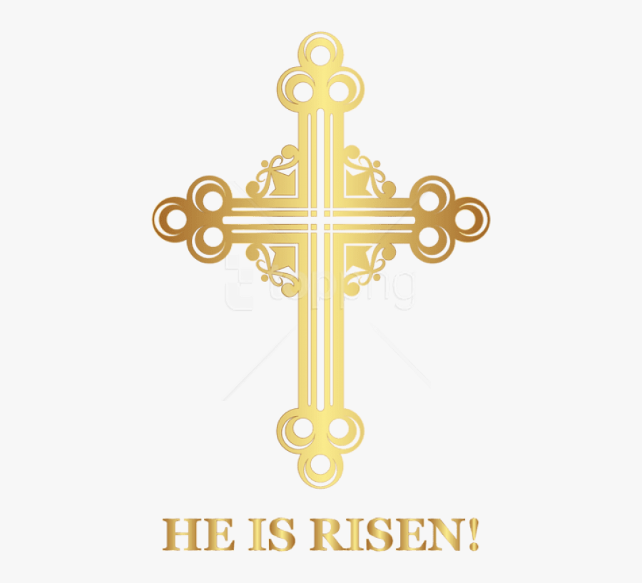 Religious Easter Clipart Transparent Background - Transparent Easter Cross Clipart, Transparent Clipart