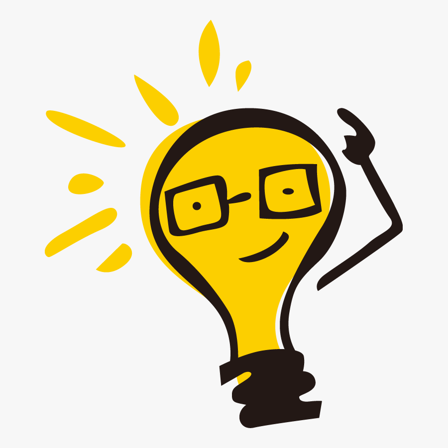 Mathematics Geometry Education Problem Shape - Thinking Light Bulb Emoji, Transparent Clipart