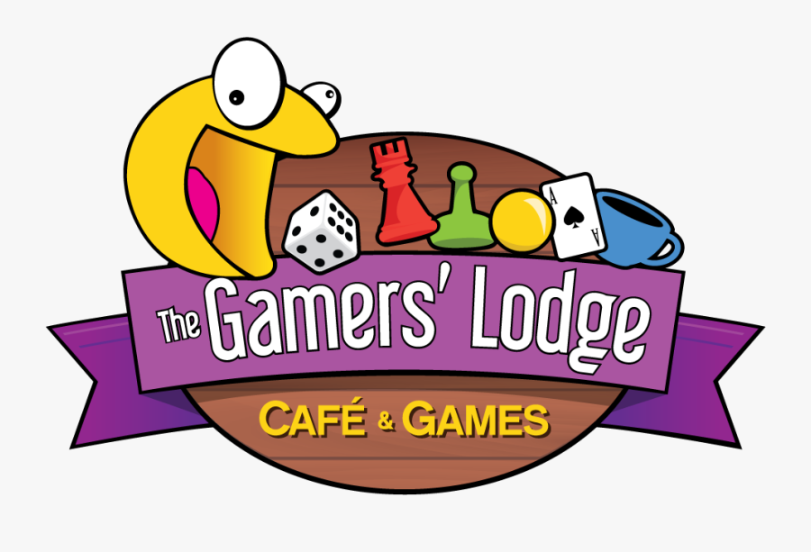Gaming Clipart Tabletop Game - Board Games Cafe Logo, Transparent Clipart
