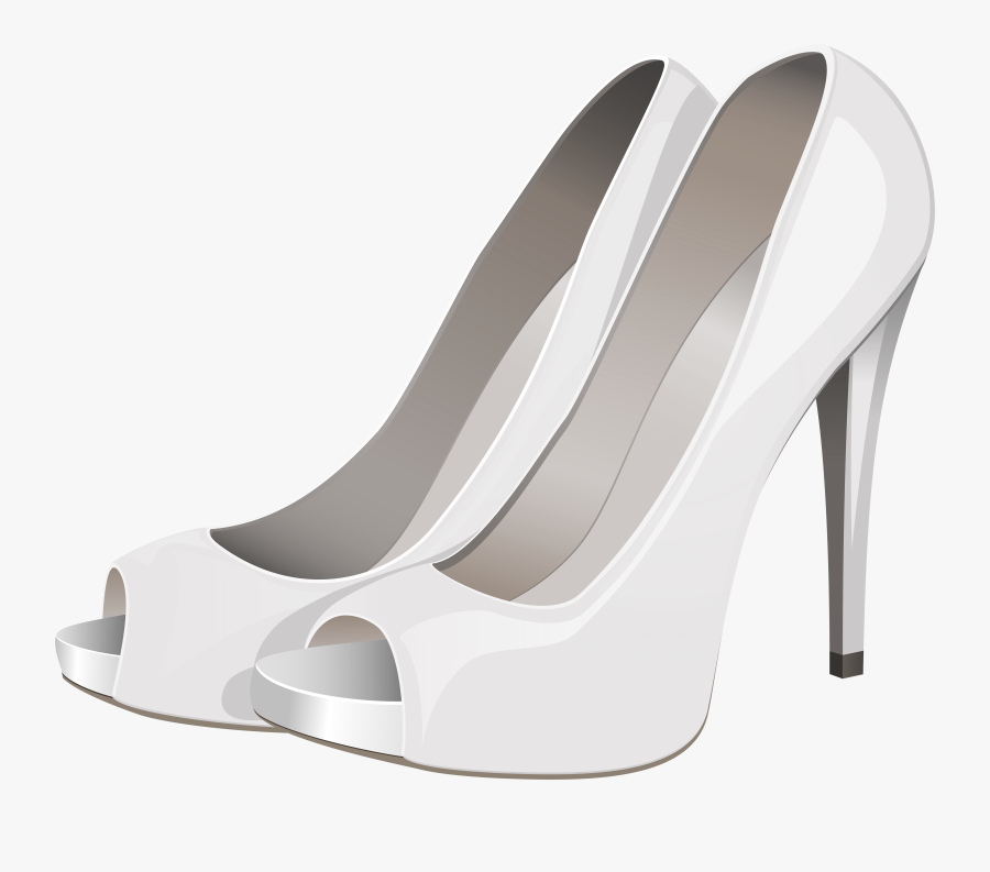 High Heels White Png Clip Art - White High Heels Png, Transparent Clipart