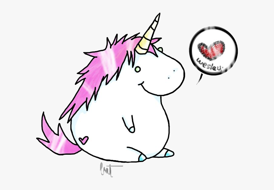 Unicorn Png File - Fat Unicorn, Transparent Clipart