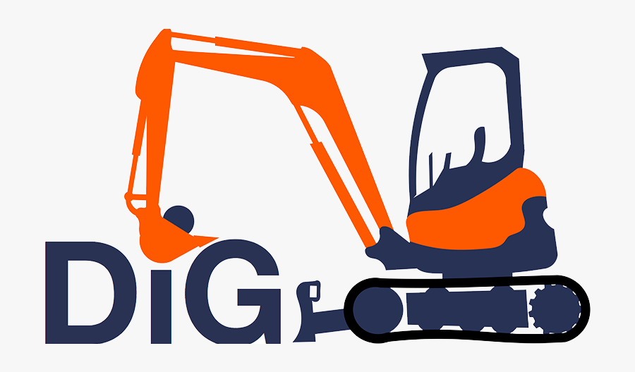 Dig Excavation & Plumbing, Transparent Clipart