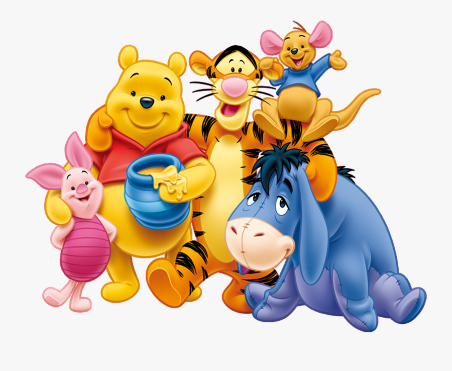 Saiprojects - Winnie The Pooh Characters, Transparent Clipart