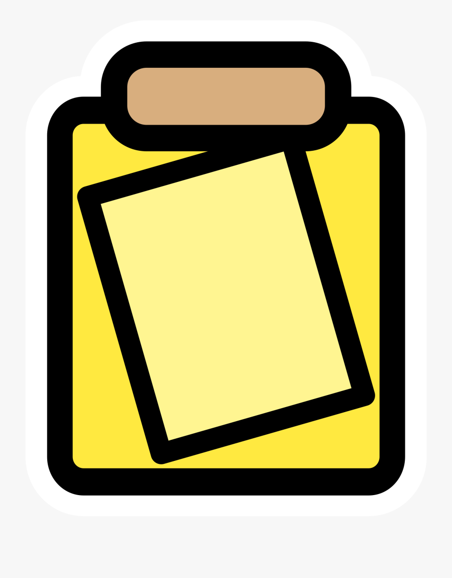 Clipart Primary Tool Clipboard - Theme Computer Icon Png, Transparent Clipart