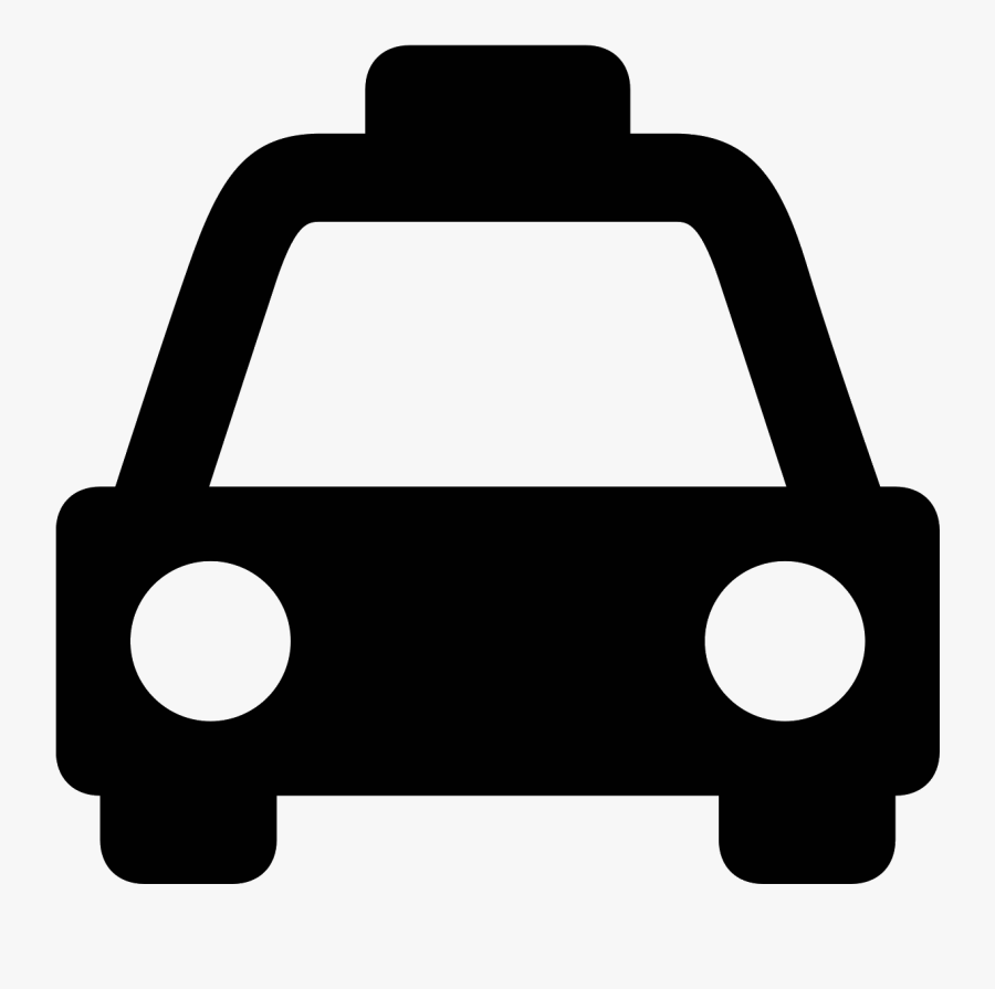 Free Download, Png And Vector - Icone Taxi, Transparent Clipart