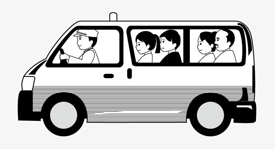 Taxi 20clipart - Clip Art Black And White Taxi, Transparent Clipart