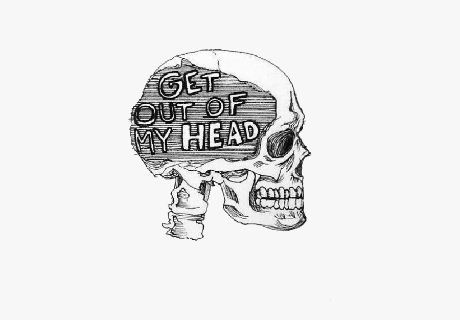 Off my head перевод. Надпись get out of my head. Get out of my head. PNG tumblr черно белые. Get out PNG.