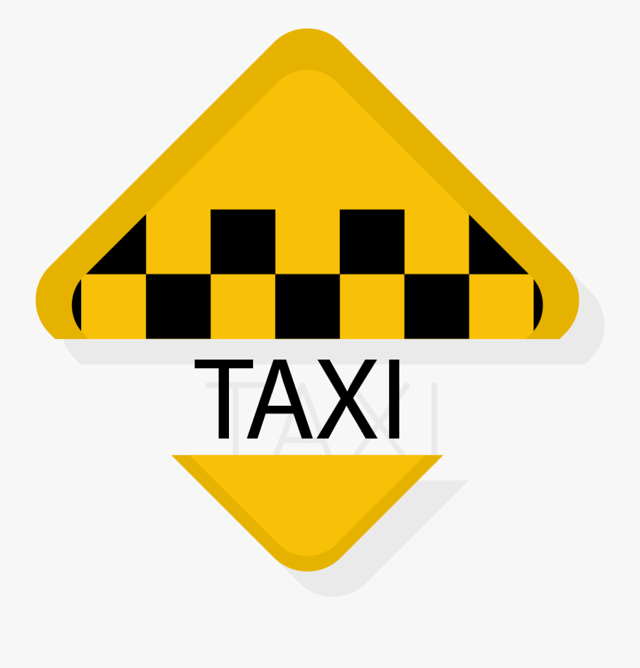 Taxi Cab Png Clipart Image - Simbolo Taxi Em Png, Transparent Clipart