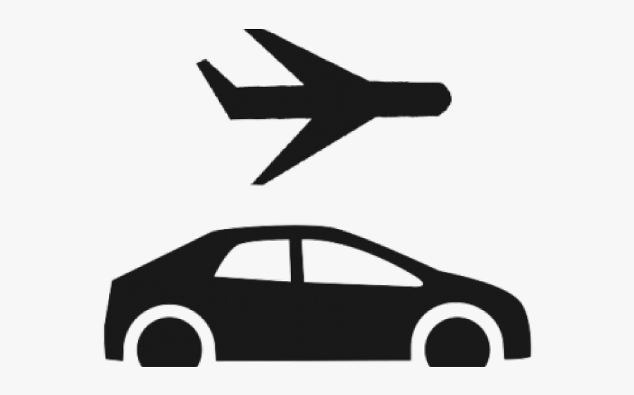 Taxi Clipart Airport Taxi - Airport Car Rental Icon, Transparent Clipart