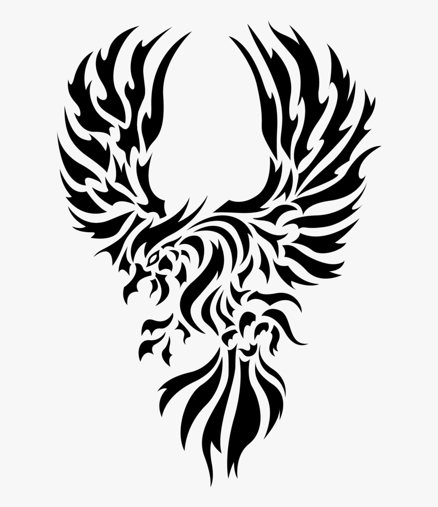 Black Philippine Logo Pencil - Eagle Tattoo Png, Transparent Clipart