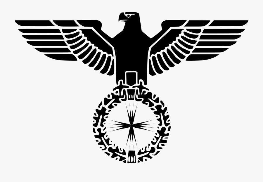 This Free Icons Png Design Of Eagle Cross- - German Nazi Eagle, Transparent Clipart