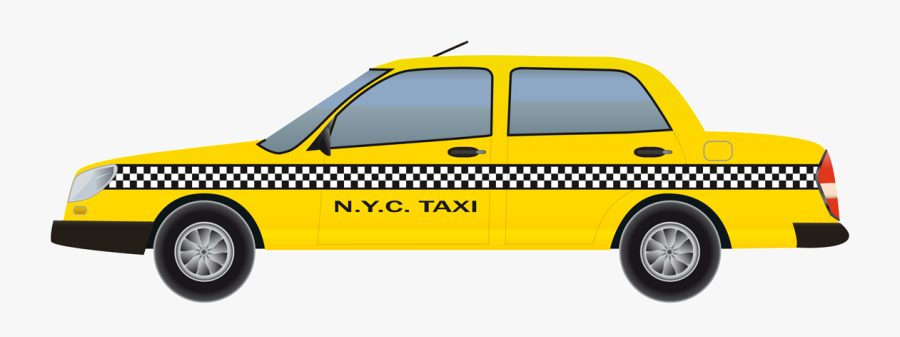 Royalty Free Stock New York Taxi Clipart - New York Yellow Cab Png, Transparent Clipart