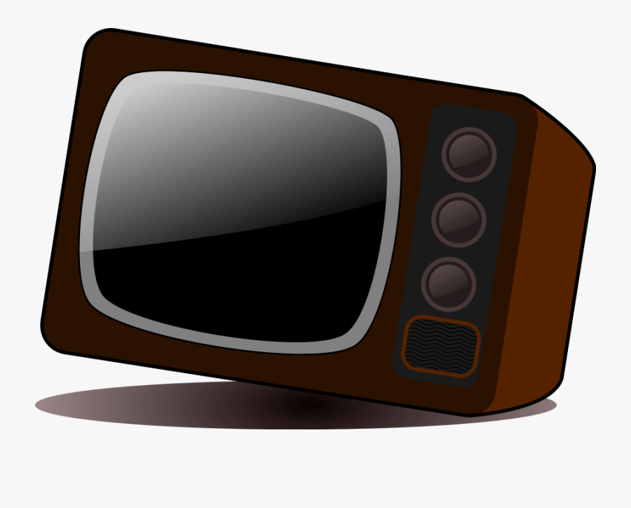 Old Television - Old Television Cartoon Png, Transparent Clipart