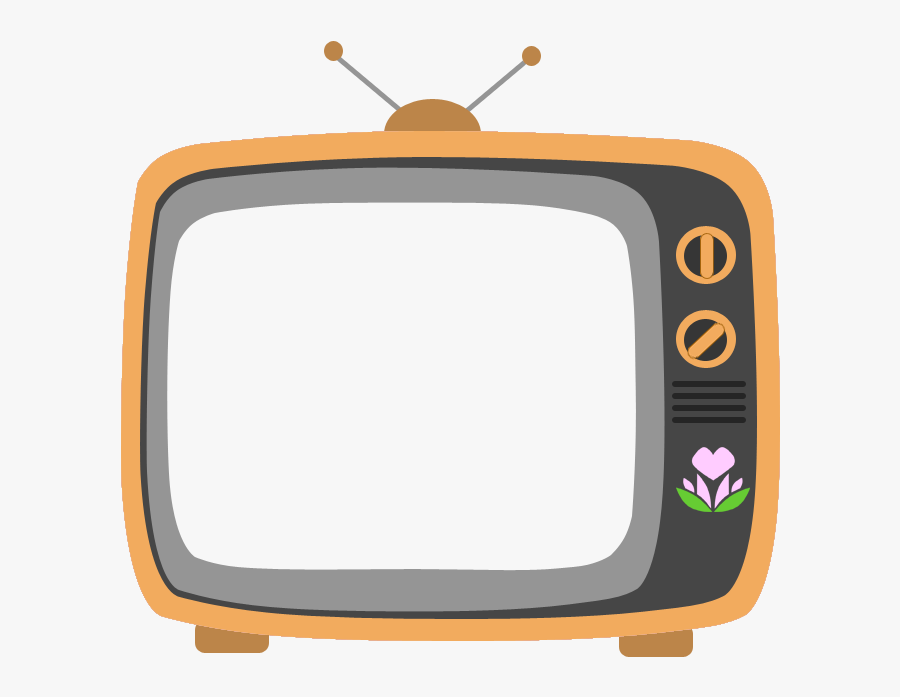 Transparent Tv Clipart Png - Tv Cartoon Vector Png, Transparent Clipart