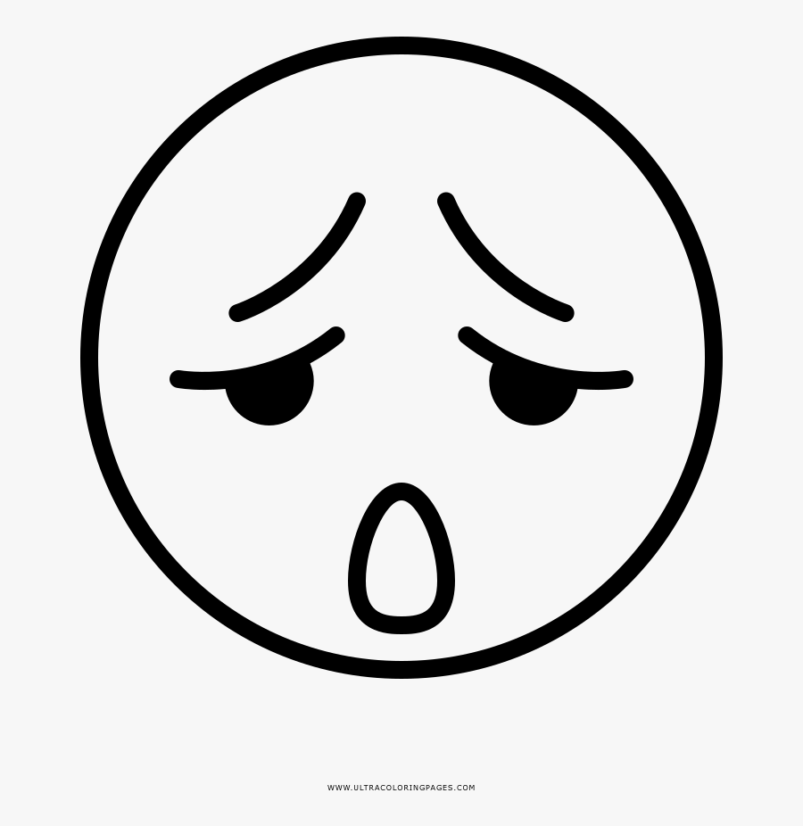 Coloring Book Transprent Png Free Download Emotion - Black And White Disappointed Face, Transparent Clipart
