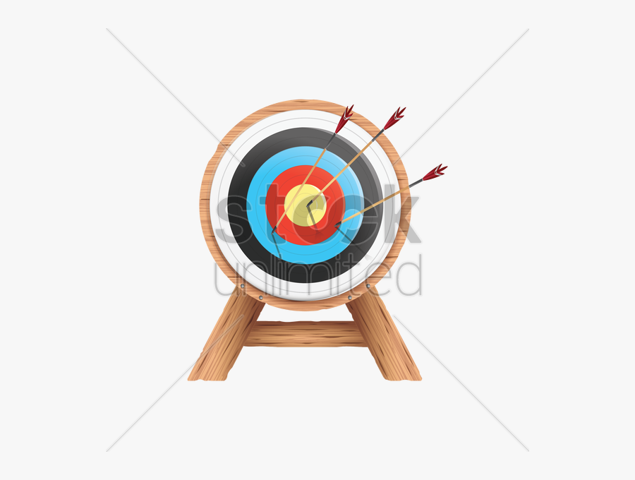 Archery Clipart Dartboard - Target Archery, Transparent Clipart