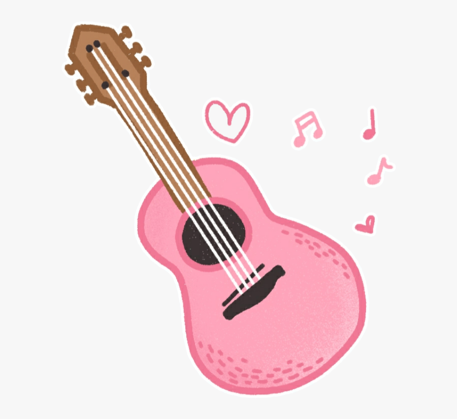 Drawing Guitar Ukulele - Cute Ukulele Png, Transparent Clipart