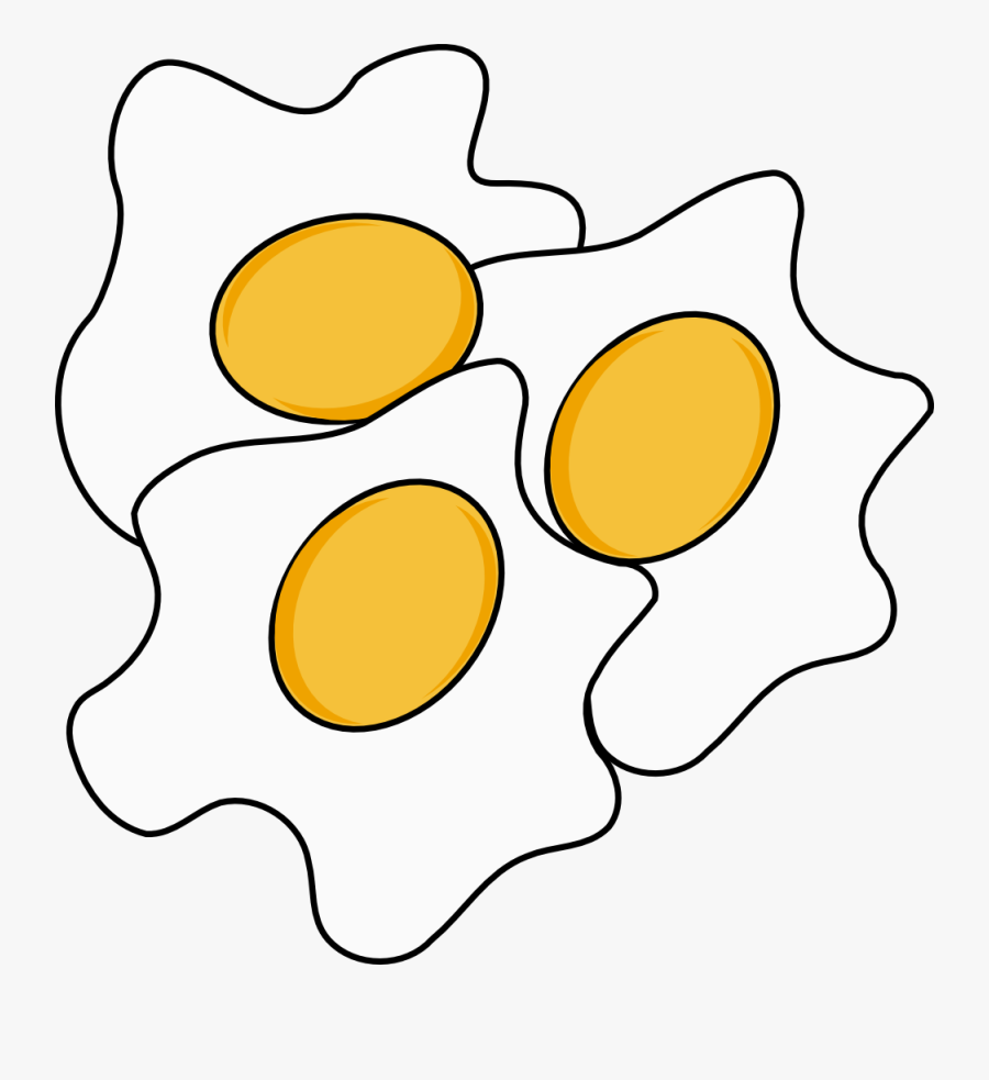 Fried - Egg - Clipart - Healthy Food Clipart, Transparent Clipart