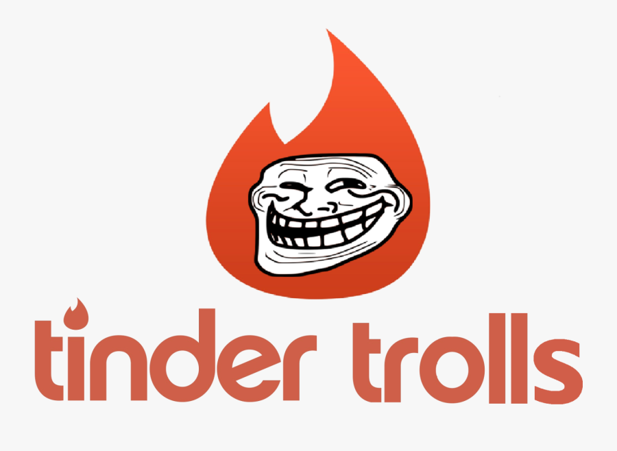 Cropped Tinder Trolls Logo Clipart , Png Download - Tinder Logo Png, Transparent Clipart