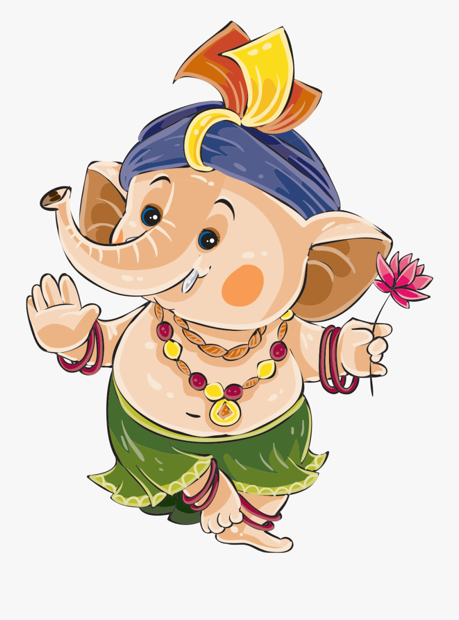 Cute Ganesha Png, Transparent Clipart