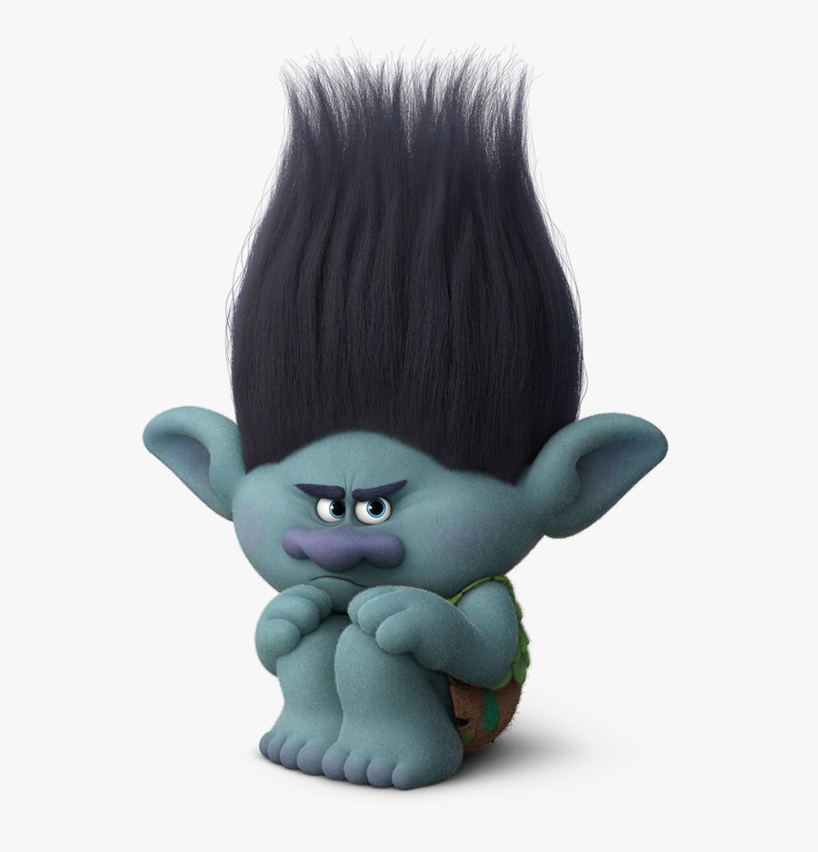 Vector Royalty Free Stock Dreamworks Animation S Is - Male Troll From Trolls, Transparent Clipart