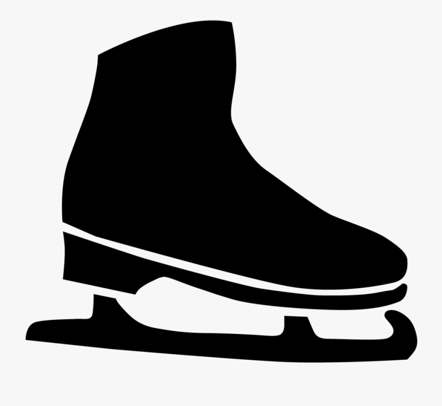 Ice Skating Figure Skate Svg, Transparent Clipart