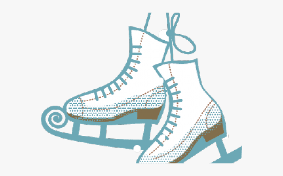 Transparent Ice Skating Cliparts - Ice Skates Clipart Png, Transparent Clipart