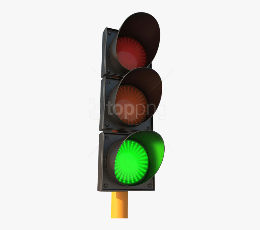 Traffic Light Clipart Signal - Green Traffic Light Png, Transparent Clipart