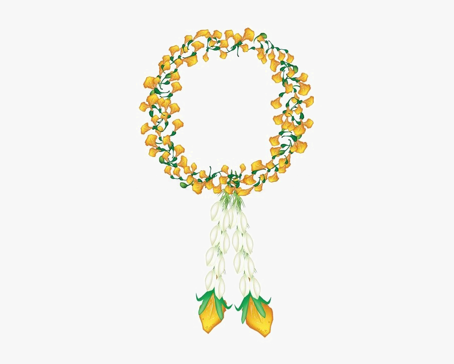 Jasmine Garland Png File - Jasmine Garland Png, Transparent Clipart